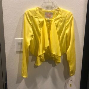 Yellow Sassy Blazer